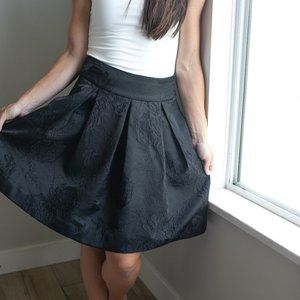Black RW&Co A-Line Skirt
